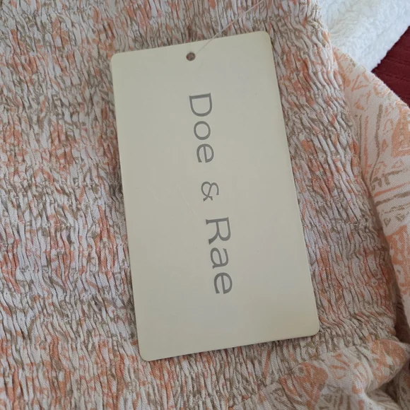 Doe & Rae Strapless Geometric Print Dress - Picture 6 of 6